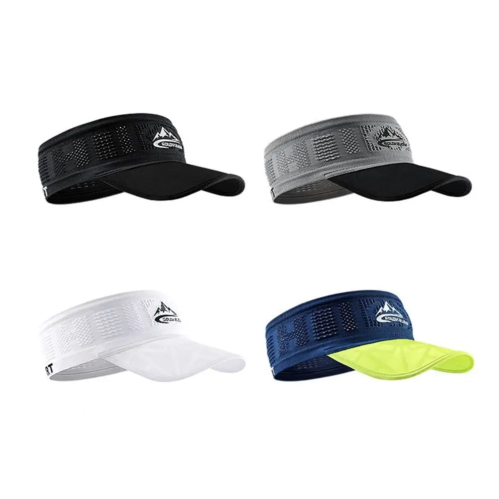 Sunscreen Summer Baseball Caps Headband Empty Top Hairband Sweat-absorbing Elastic Hair Band Women Cap Sports Hats Men Hats