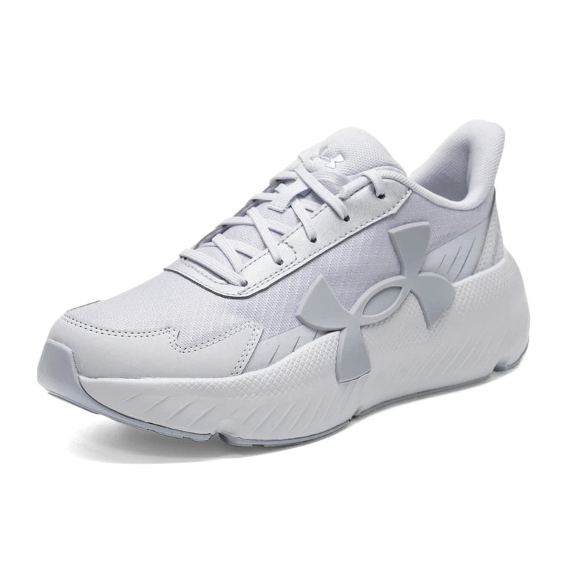 Under Armour Breathable Cushioning Shoes for Men and Women, Thick-Soled Shoes 6010425-014