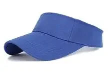 Summer Sun Protection Peaked Cap Unisex Solid Color Sun Caps Outdoor Sports Casual Sun Hat Tennis Hat Baseball Cap Golf Visor