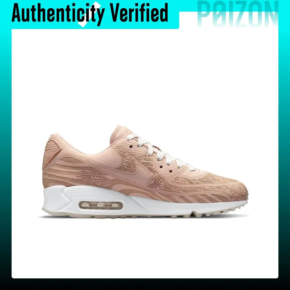 Nike Air Max 90 Running Shoes Unisex Low-top Nude Pink DC7948-100