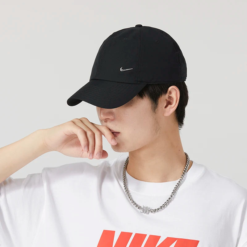 Nike Men's and Women's Sports Casual Hats Black Running Travel Hat
