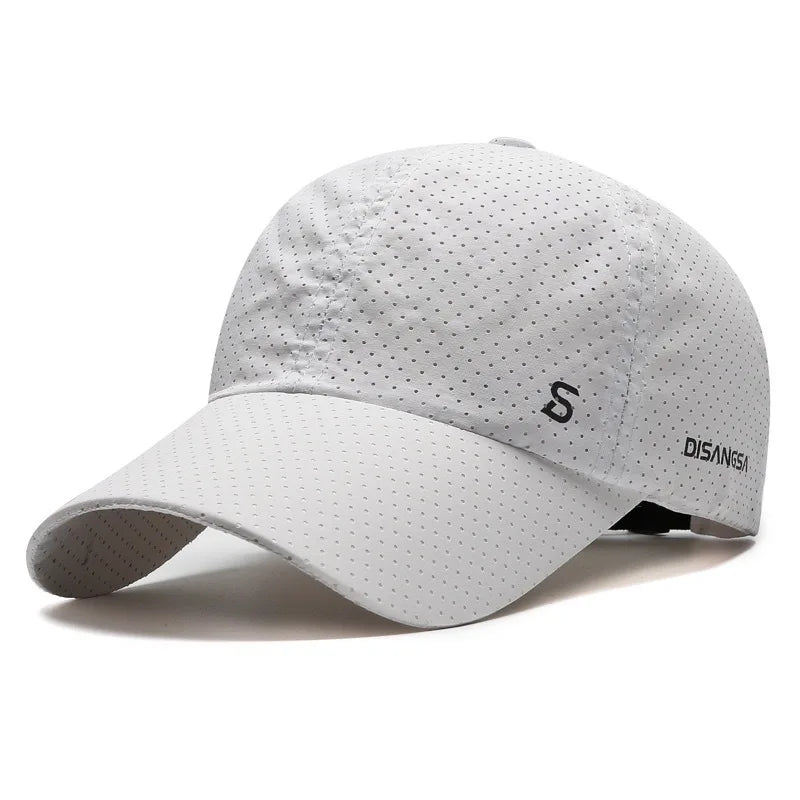New style running hat - thin, quick-drying, breathable, baseball cap for outdoor use, suitable for summer fishing and sun protec