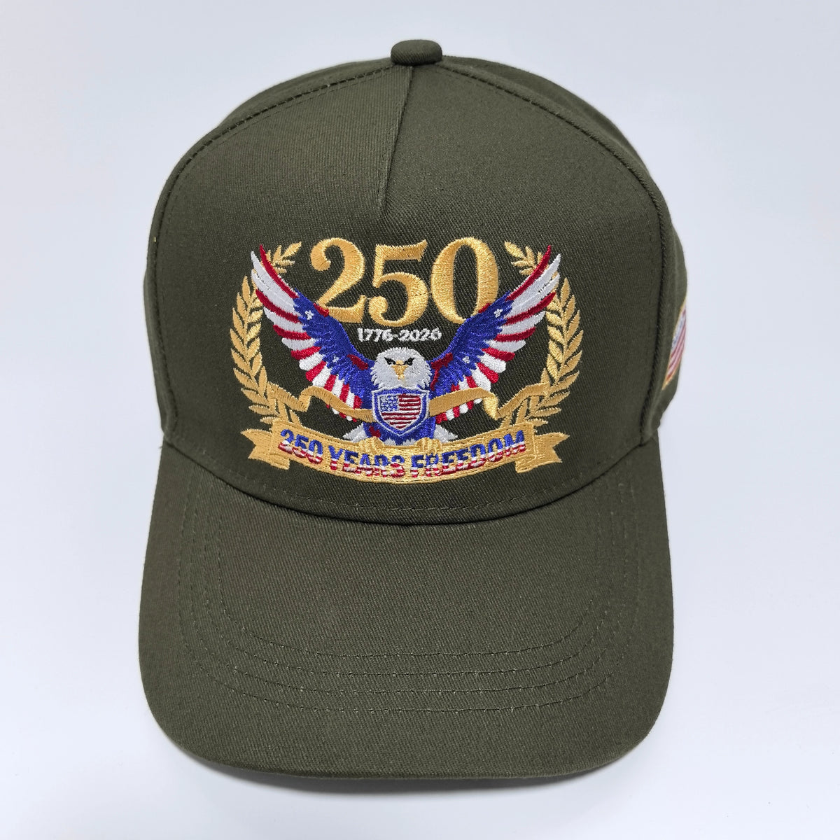 baseball cap,bald eagle flag embroidered cap,American patriotic dad hat,adjustable men women hat,commemorative baseball cap