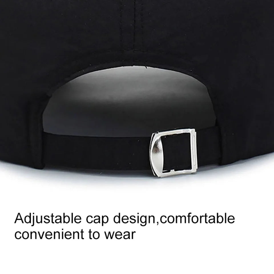 GOBYGO Sports Leisure Baseball Cap Quick-drying Hat Outdoor Commuting Running Sun Hat Mesh Breathable Summer Duck Tongue Cap