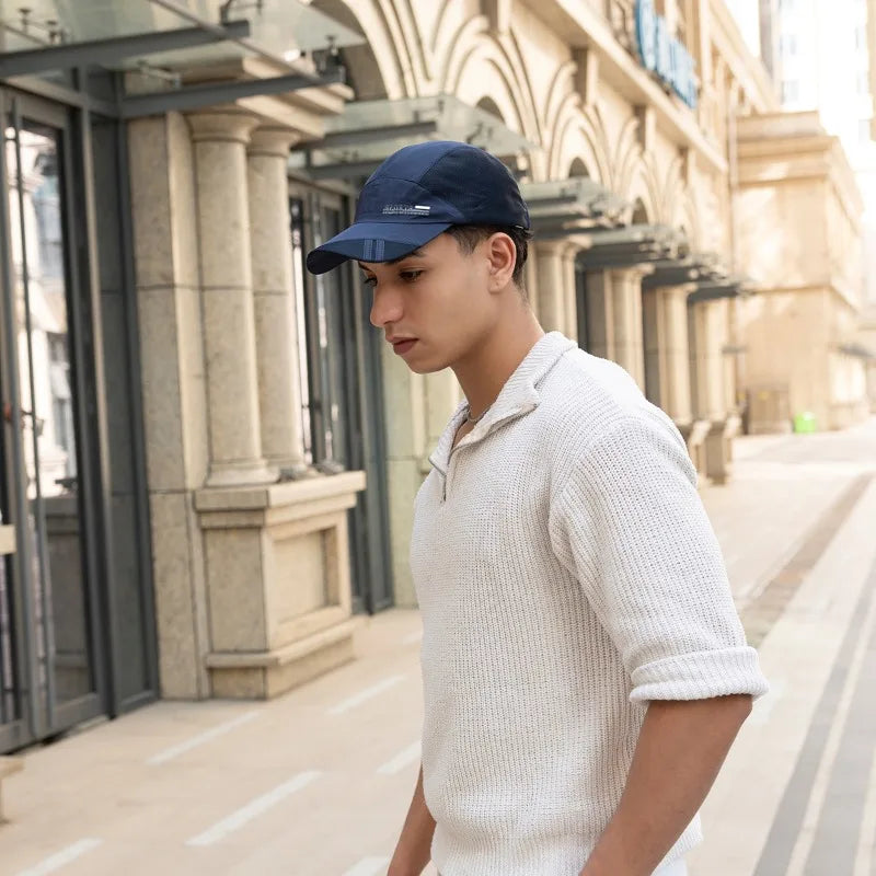 Summer Lightweight Baseball Cap Breathable Adjustable Sun Hat for Outdoor Sports