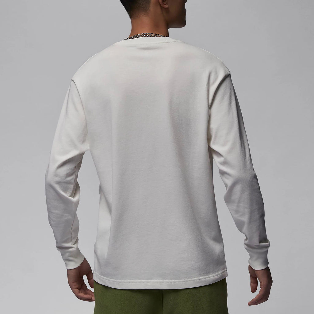 Nike genuine Air Jordan men's round neck loose sports long sleeved T-shirt FJ0703-133