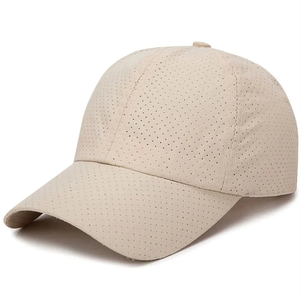 Sun Hat Quick Dry Baseball Cap Breathable Adjustable Outdoor Hat Snapback Thin Mesh Sports Caps Hiking Camping