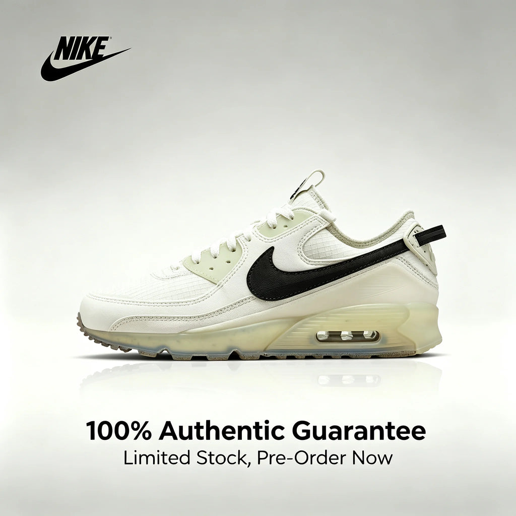 Nike Air Max 90 Terrascape 'Sail' Retro Durable Low-Top Casual Running Shoes Unisex Off-White Running Shoes DH2973-100