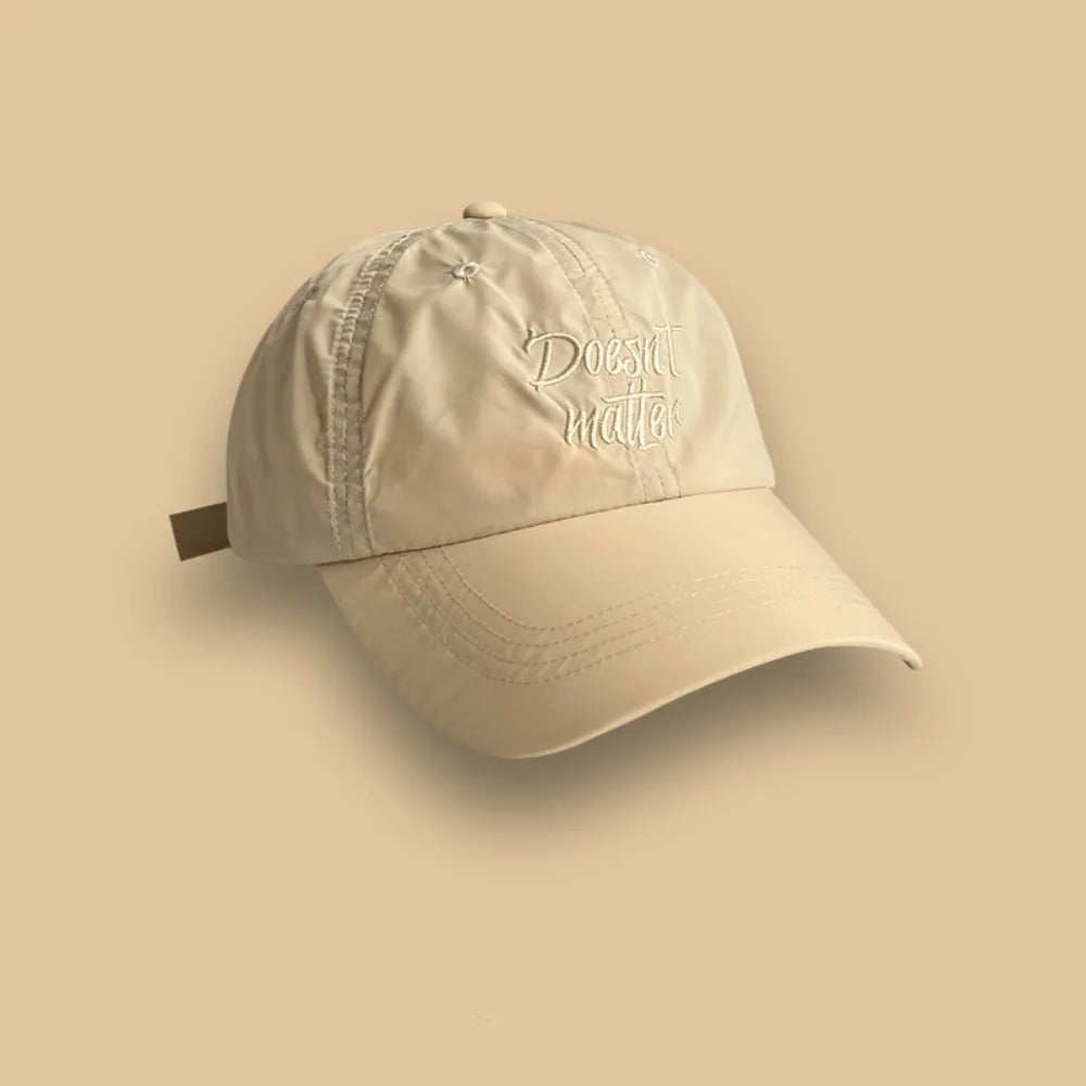 Waterproof Quick-Drying Cap Breathable Peaked Cap Baseball Cap Adjustable Lightweight Sun-Proof Sun Hat Outdoor Sports