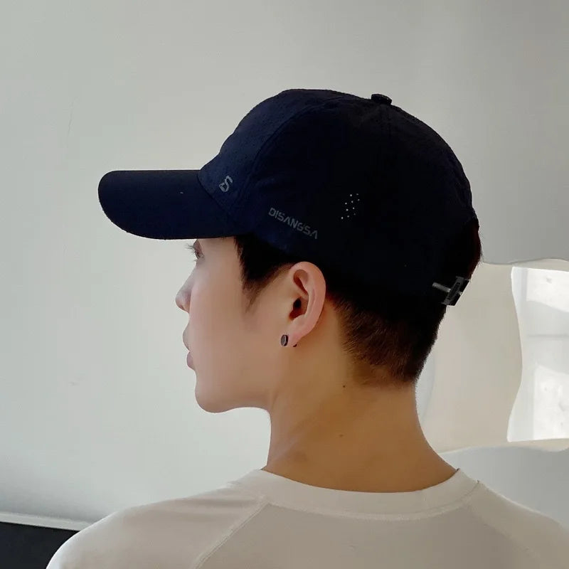 New style running hat - thin, quick-drying, breathable, baseball cap for outdoor use, suitable for summer fishing and sun protec