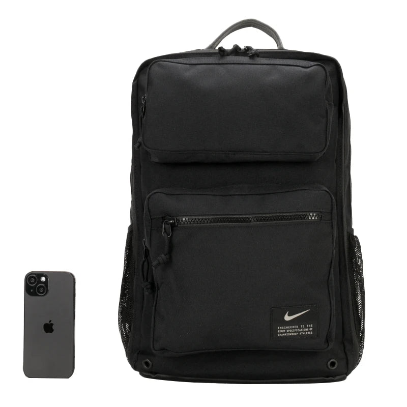 Nike Air Cushion Strap Zipper Durable Large Capacity Sports Casual Training Backpack Shoulder Bag Unisex CK2668-010