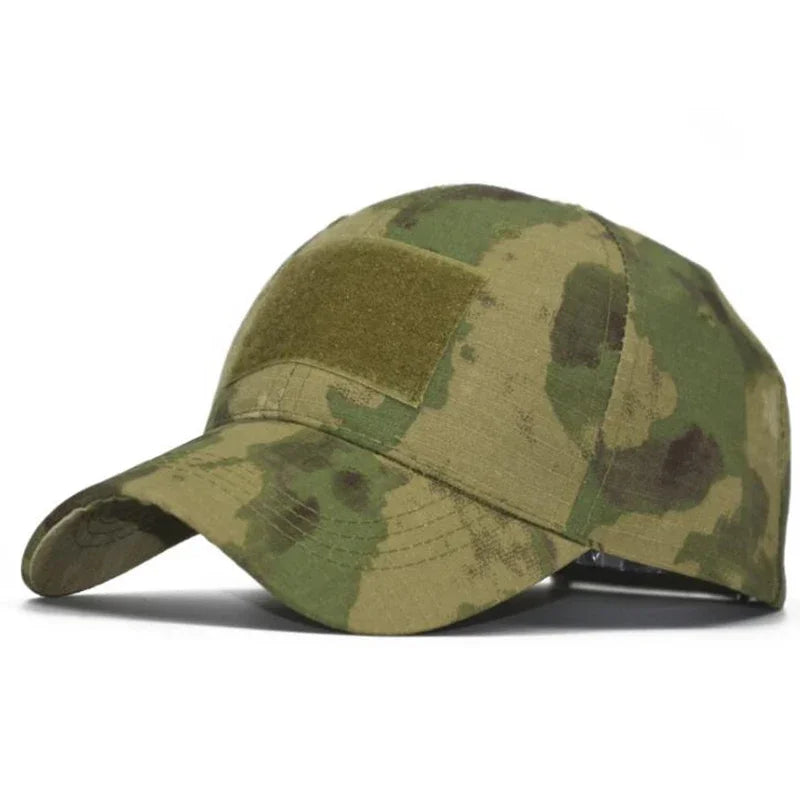 Adjustable Baseball Cap Tactical Army Cap Summer Sunscreen Hat Camouflage Military Airsoft Hunting Camping Hiking Fishing Caps