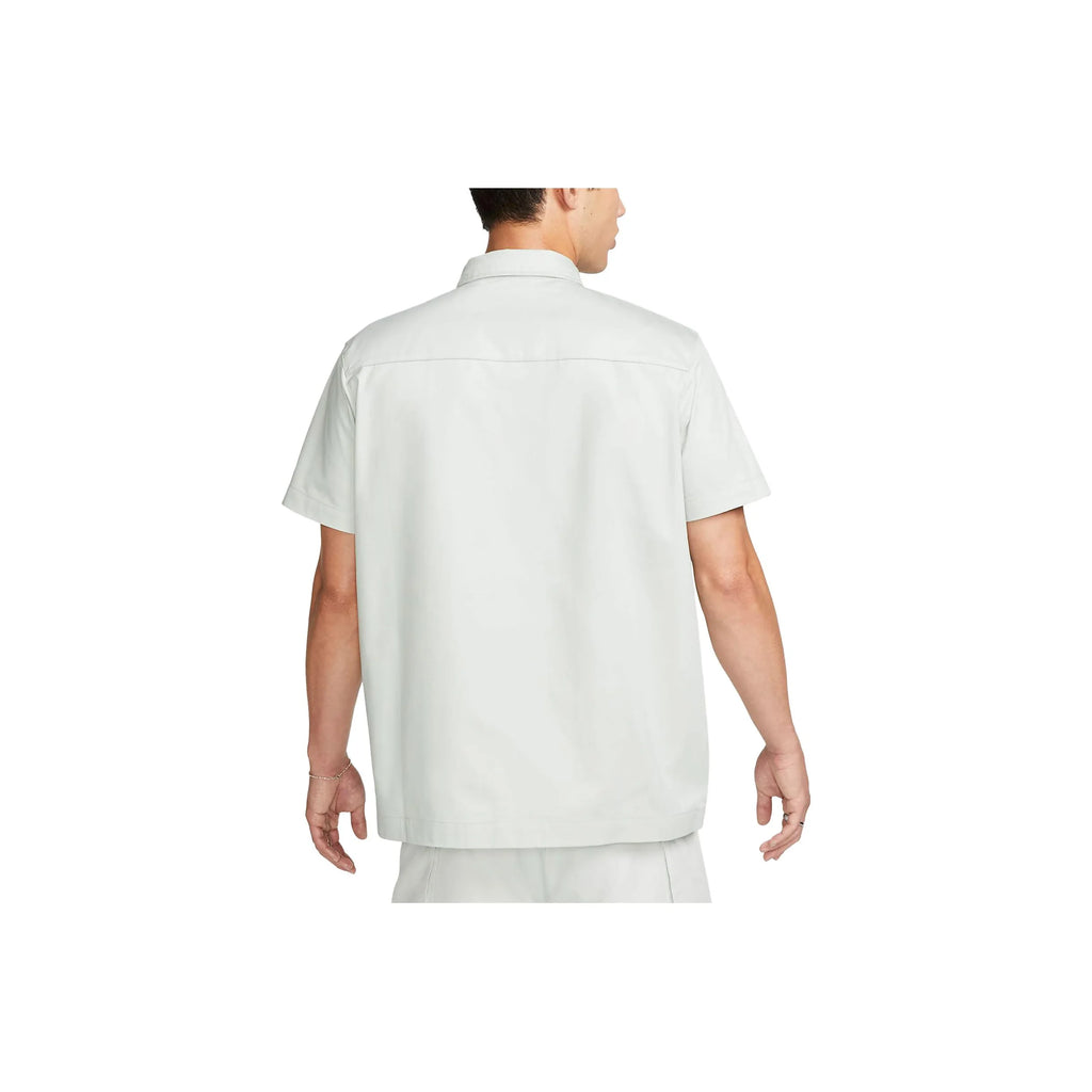 Nike Shirts Men's Light Silver Lapel Moderate DX3341-034