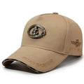 Men Women Fashion Baseball Cap with Metal Anchor Emblem, Adjustable Strap, Casual Outdoor Sports Hats for Golf, Hiking,Running