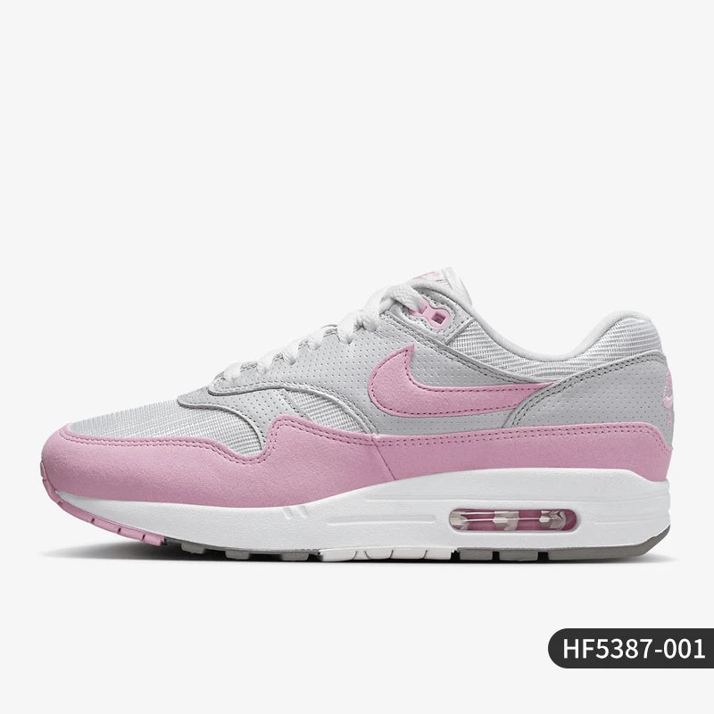 Nike Official Genuine Air Max 1 87 Women's Classic Lace-Up Sport Shoes HF5387-001