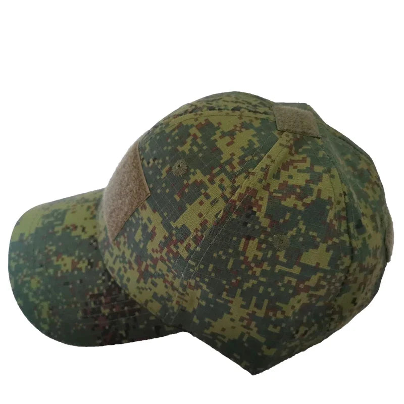 Adjustable Baseball Cap Tactical Army Cap Summer Sunscreen Hat Camouflage Military Airsoft Hunting Camping Hiking Fishing Caps
