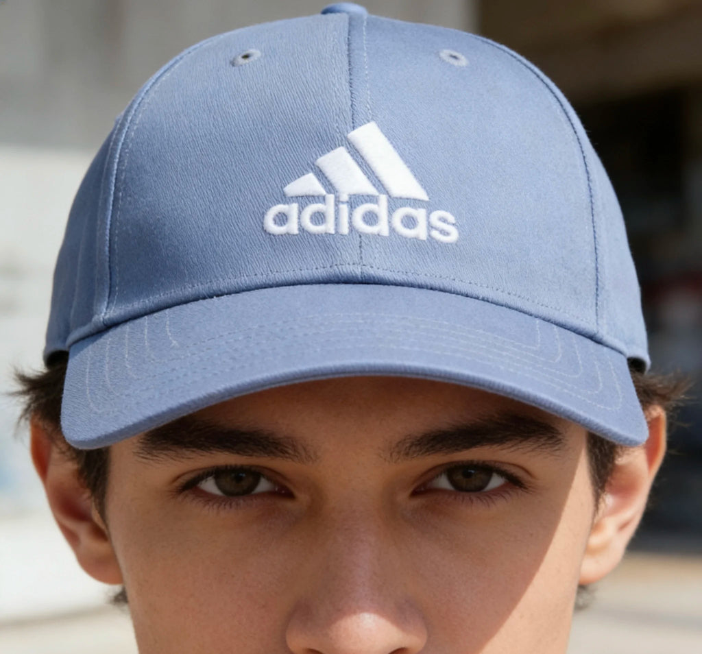 Adidas Unisex Embroidered Baseball Cap Sports Training Adjustable Strap Breathable Outdoor Sun Protection Casual Hat H34474
