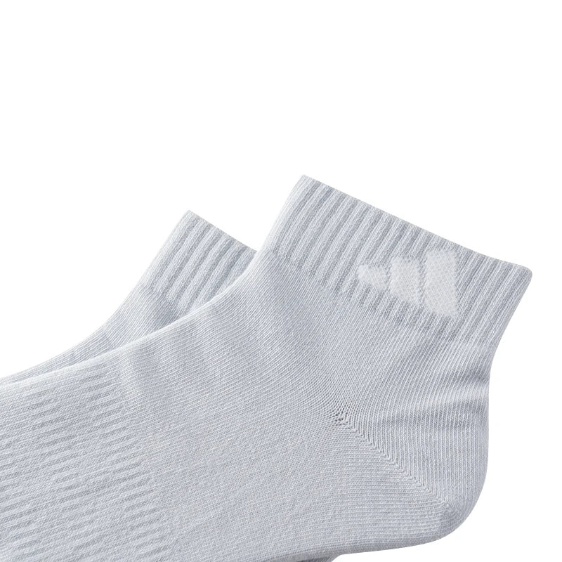 Adidas sports socks, two-pair pack, comfortable socks for men and women for daily running, KC1504