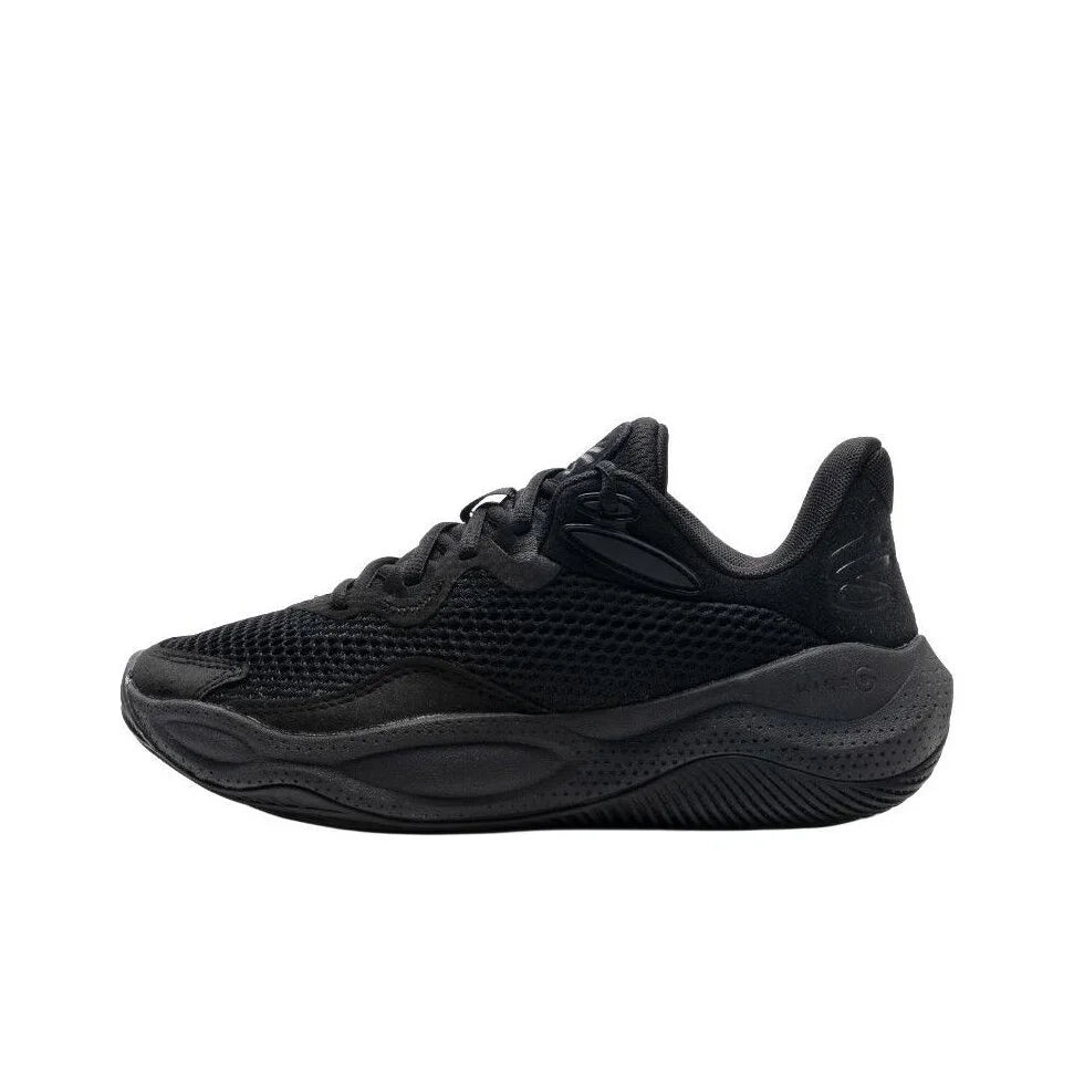 Under Armour Curry Splash 24 Abrasion Resistant Breathable Low top Basketball Shoes Unisex Black 3028193-001
