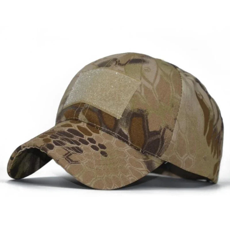 Adjustable Baseball Cap Tactical Army Cap Summer Sunscreen Hat Camouflage Military Airsoft Hunting Camping Hiking Fishing Caps
