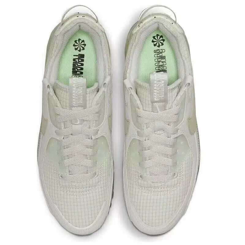 Nike Air Max 90 Terrascape 'Pomegranate' Retro Durable Breathable Low-Cut Airmax Casual Running Shoes Women's DC9450-001