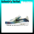 Nike Air Max 90 Running Shoes Unisex Low-top White/Blue/Green CT5066-100