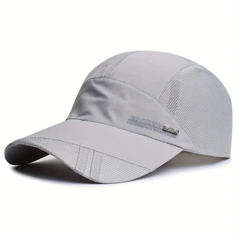 Summer Lightweight Baseball Cap Breathable Adjustable Sun Hat for Outdoor Sports