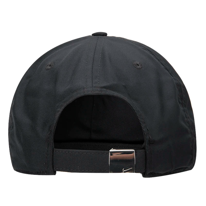 Nike Club Cap Unisex Fashionable Peaked Cap Sports Casual Sun Hat Black Baseball Cap Fb5372-010
