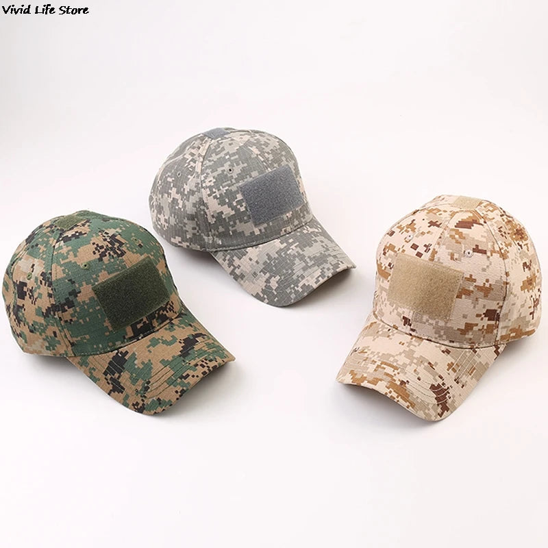 Military Baseball Caps Camouflage Paintball Adjustable Summer Snapback Sun Hats Men Women