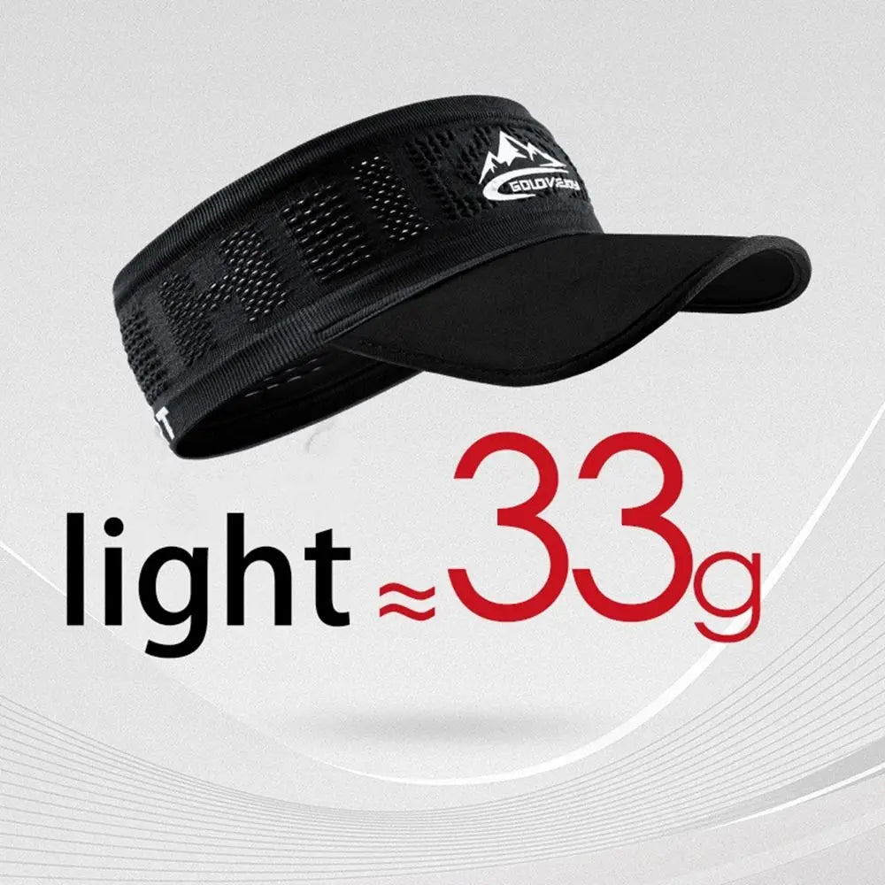 Sunscreen Summer Baseball Caps Headband Empty Top Hairband Sweat-absorbing Elastic Hair Band Women Cap Sports Hats Men Hats