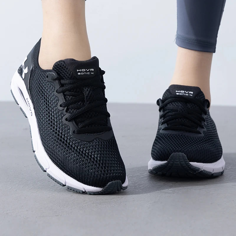 Under Armour (under Armour) Hovr Sonic 4 Women's Sports Shoes, Cushioning, Comfortable and Wear-Resistant Running Shoes, Fitness Training Casual Shoes 3025225-001