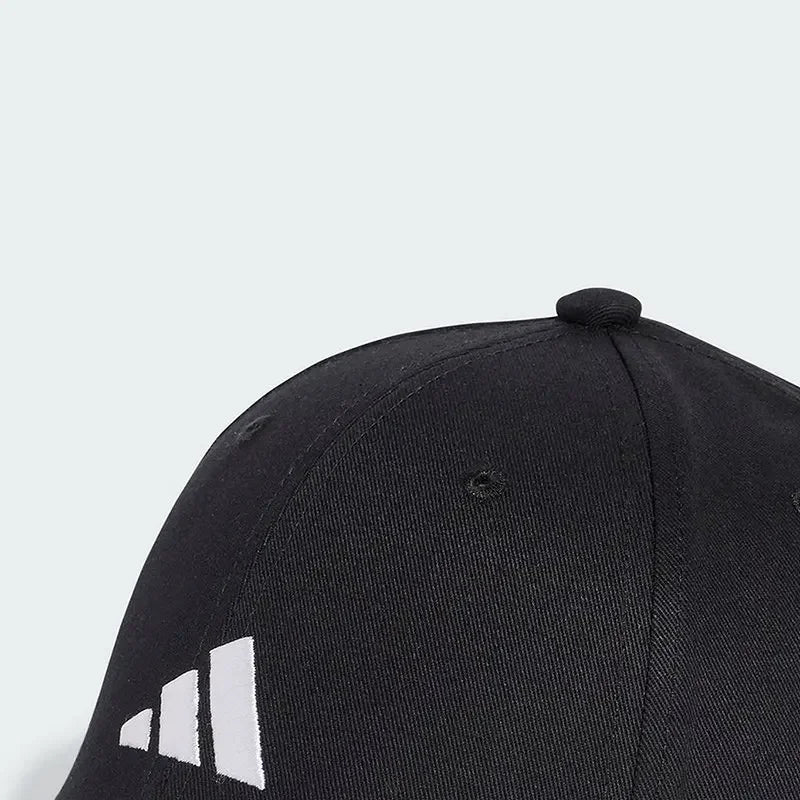 Adidas Unisex 3-Stripes Baseball Cap Autumn Athletic Style Sun Protection Adjustable Sports Hat JG1072