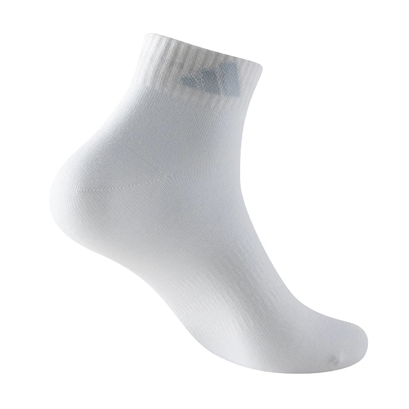 Adidas sports socks, two-pair pack, comfortable socks for men and women for daily running, KC1504