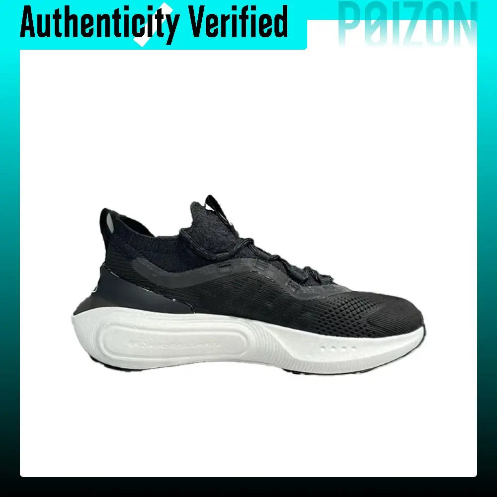 Under Armour Phantom 4 Low top Running Shoes Men's Black White 3027593-001