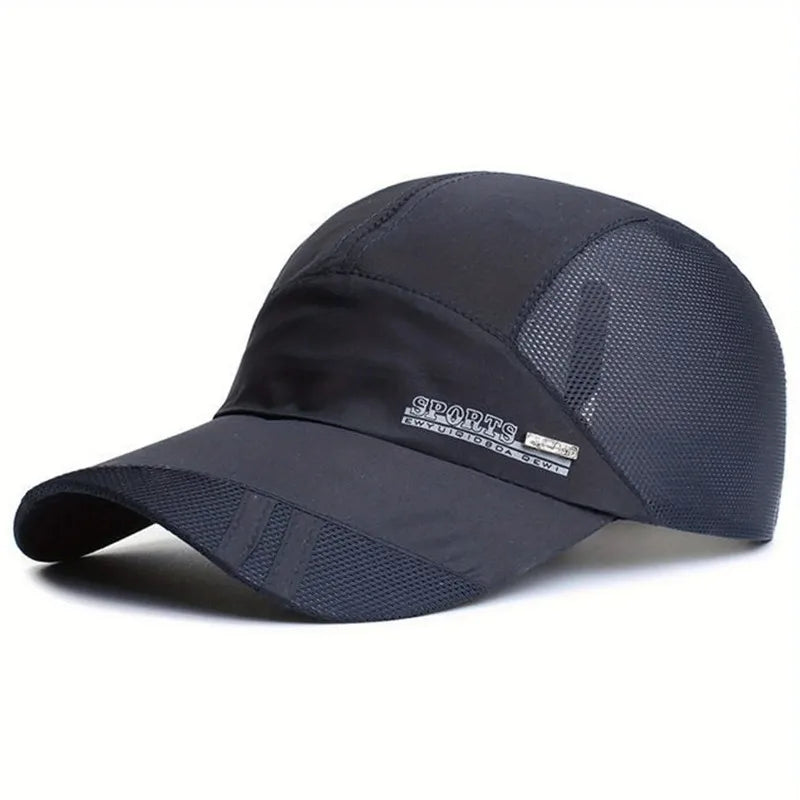 Summer Lightweight Baseball Cap Breathable Adjustable Sun Hat for Outdoor Sports