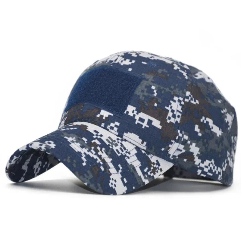 Adjustable Baseball Cap Tactical Army Cap Summer Sunscreen Hat Camouflage Military Airsoft Hunting Camping Hiking Fishing Caps