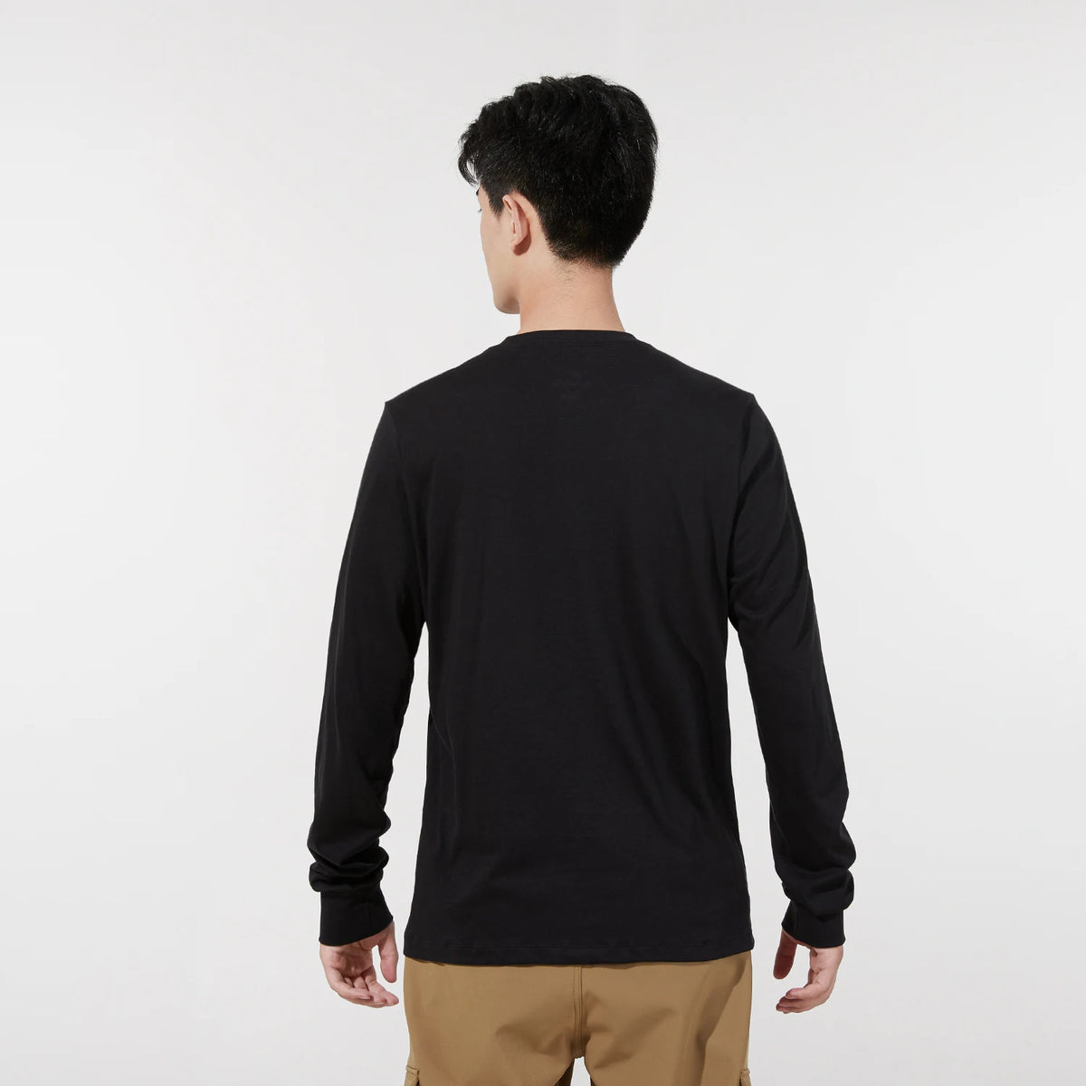 Nike Men's Sportswear Long-Sleeved Cotton T-Shirt Thin Base Layer Shirt Simple, Comfortable and Breathable Top Ar5194-010