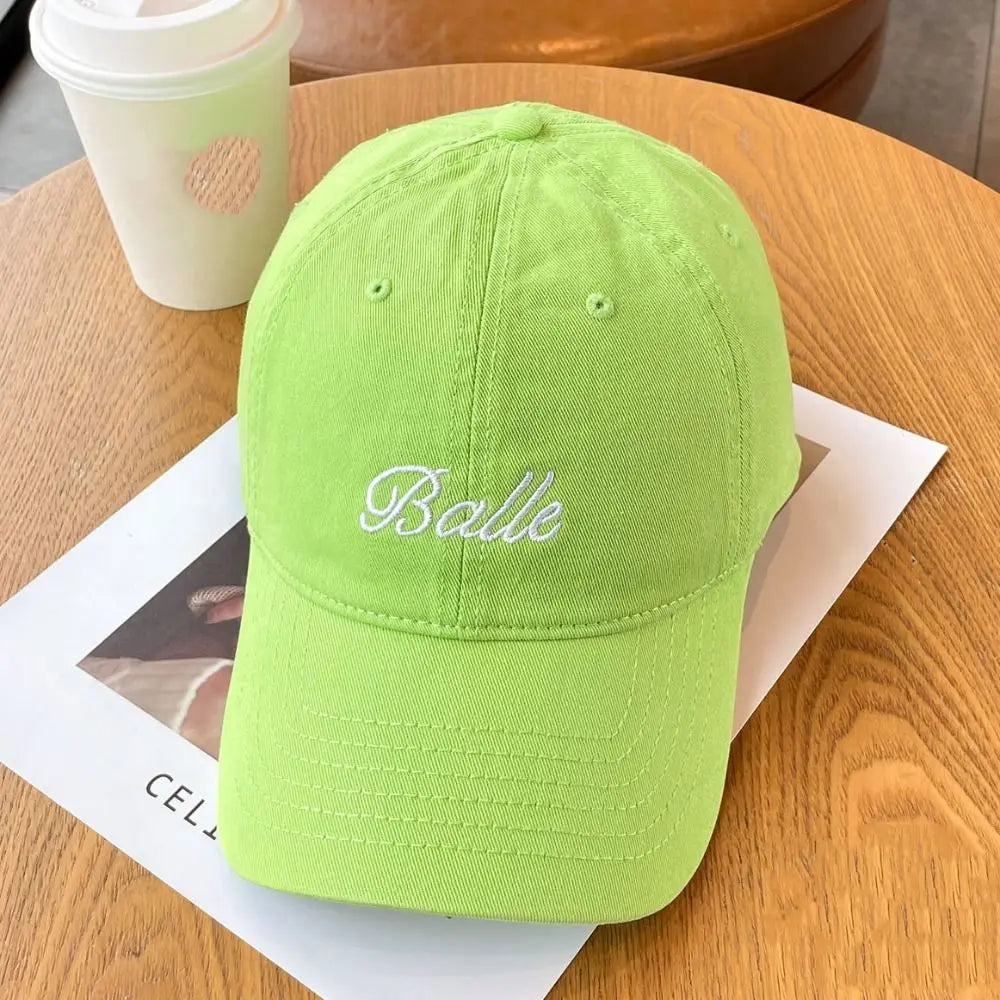 Breathable Dopamine Baseball Cap Adjustable Washable Vintage Duck Tongue Cap Versatile Korean Style Outdoor Snapback Hat