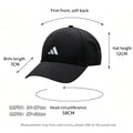 Adidas Outdoor Daily Sports and Leisure Sunshade Hard-Top Simple Versatile Baseball Cap Unisex Ka0110